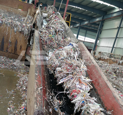 纸厂绞绳垃圾破碎机