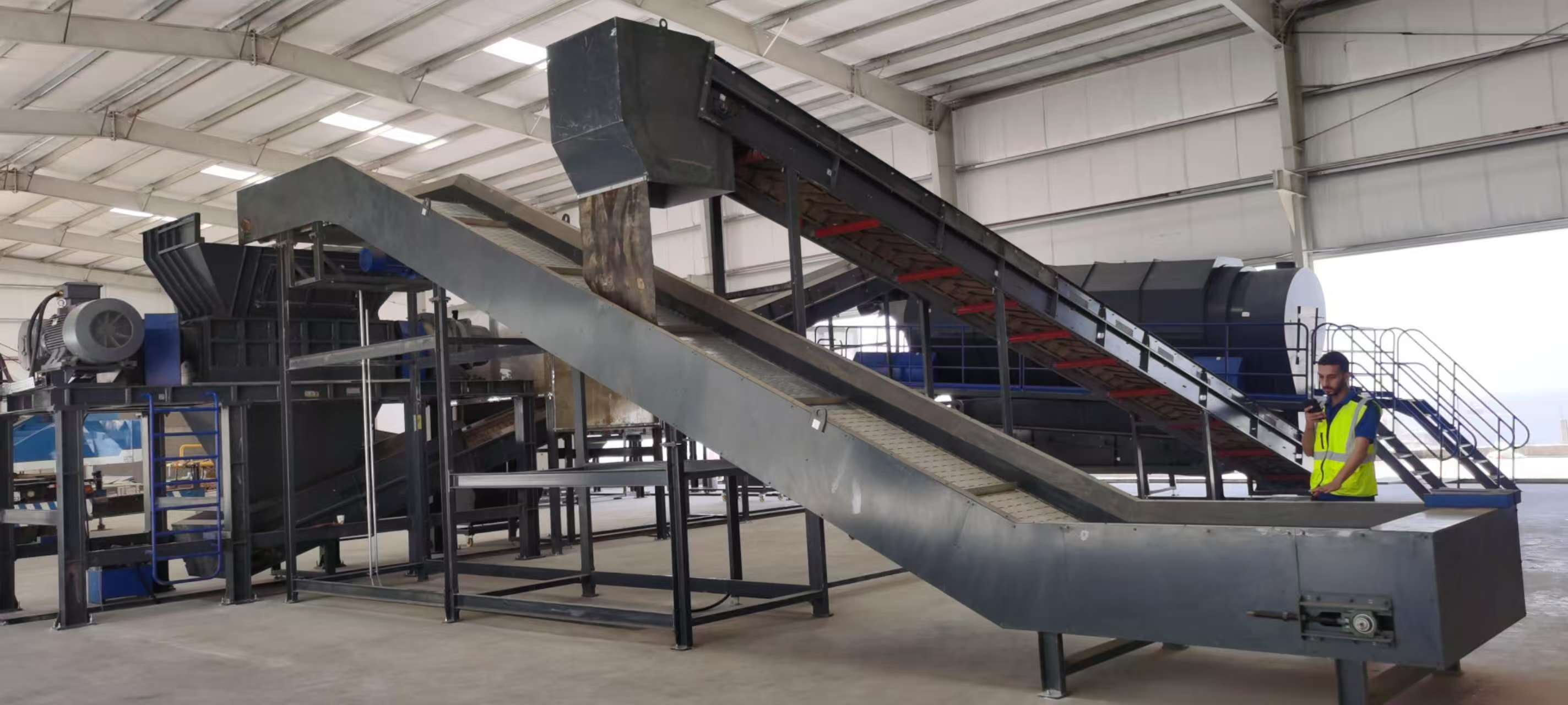 垃圾处理设备现场