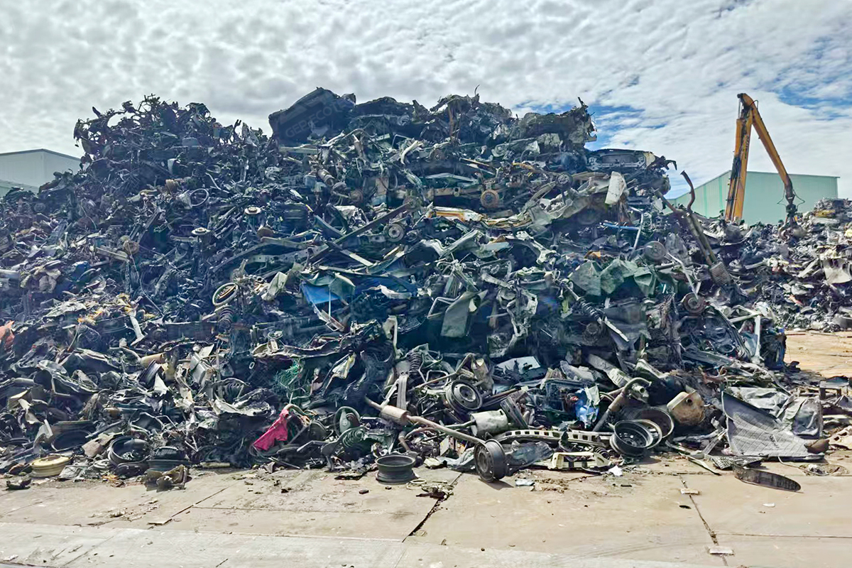 废旧汽车拆解原料