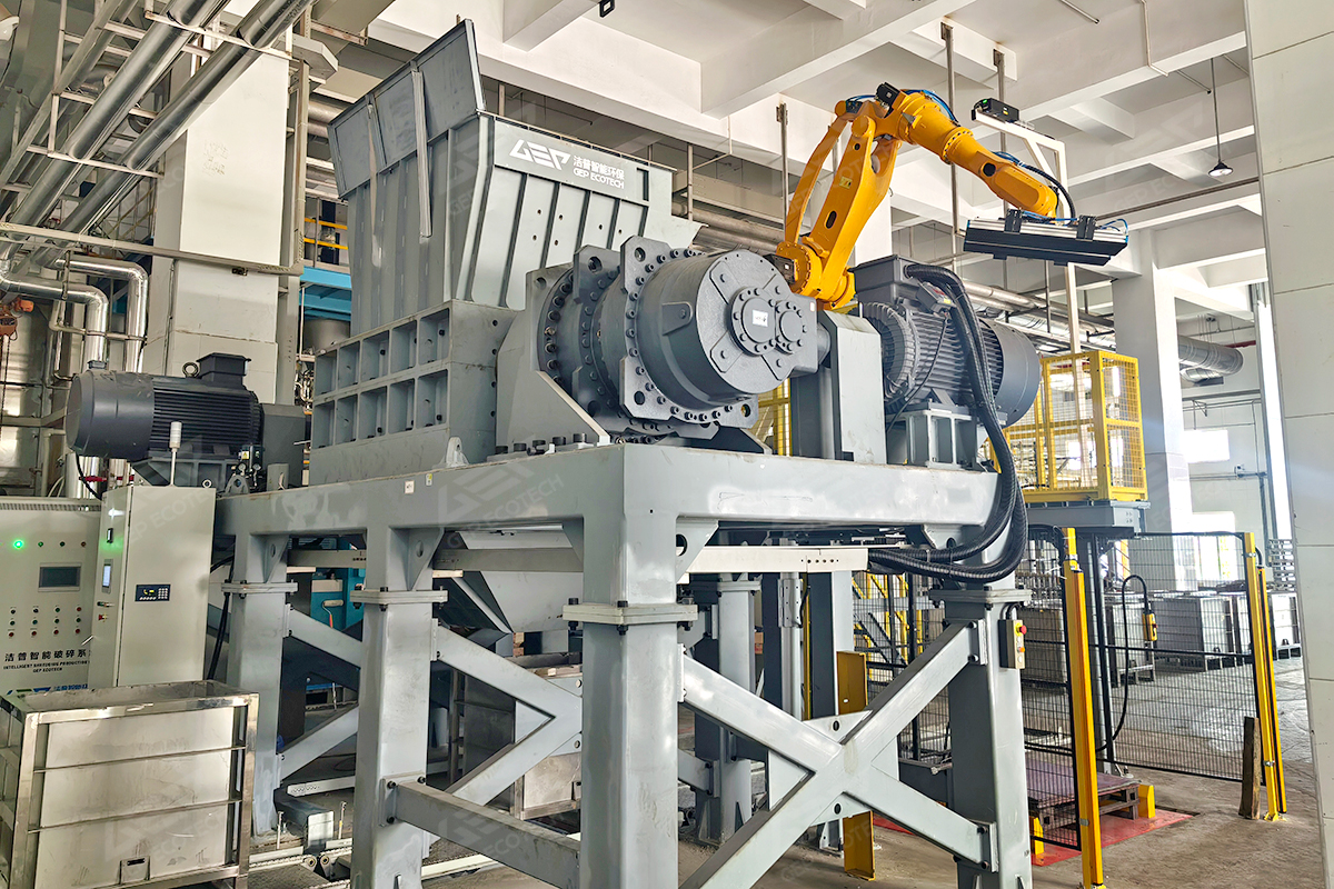 双轴工业撕碎机