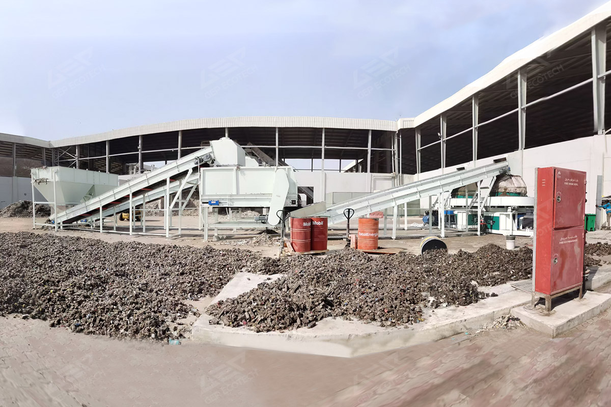 rdf燃料生产现场